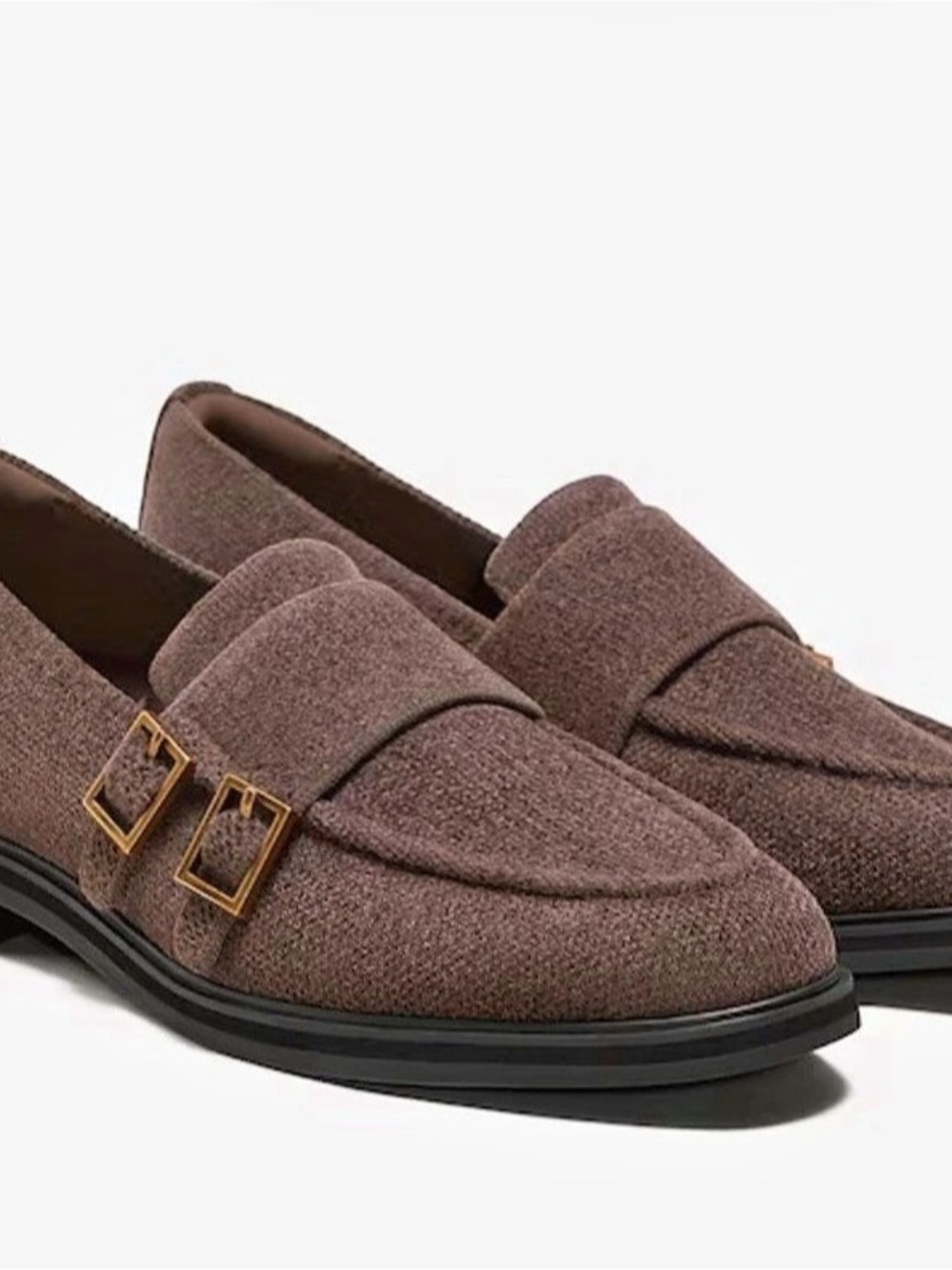 Vivaia Round-Toe Velvet Penny Loafers (Luciana)